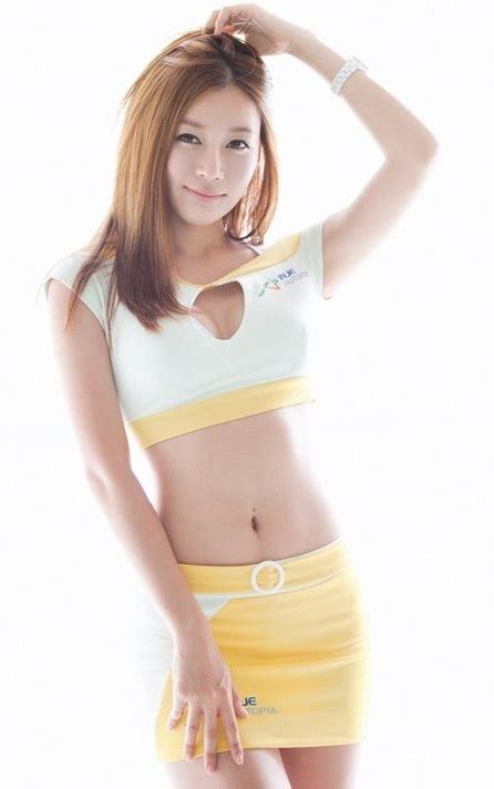 Han Ji Eun Asian Car Model Hot Asian Girl Sexy Photos Playsports88