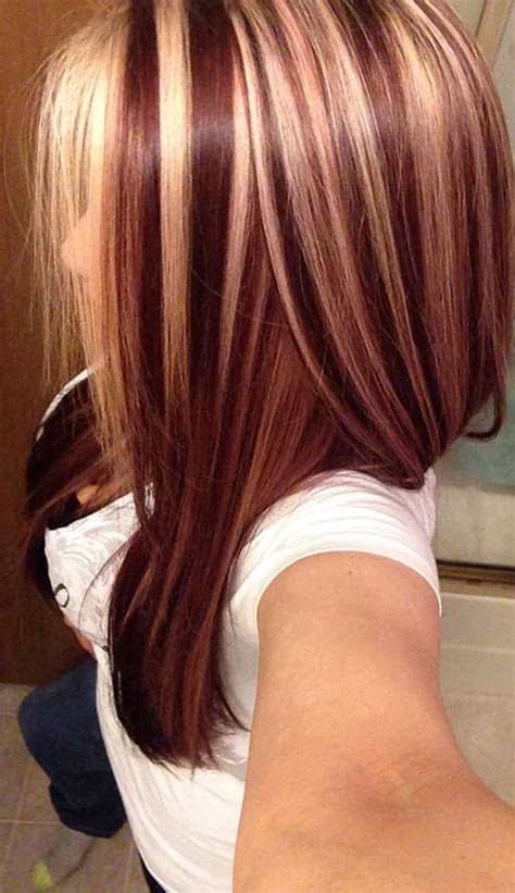 Warm blonde hair auburn highlights wavy wig. 40 Blonde And Dark Brown Hair Color Ideas | Hairstyles ...