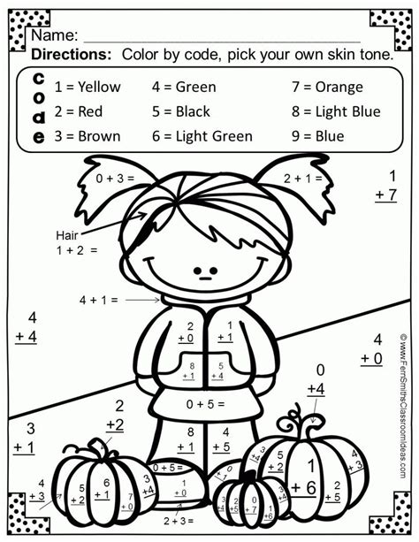 Fun Halloween Math Worksheets For 2nd Grade