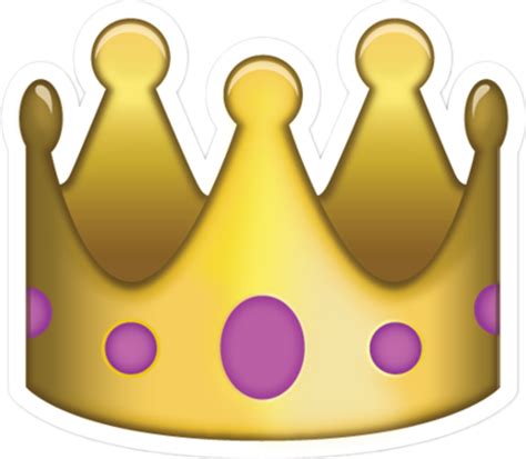 Queen Emoji Png Transparent Crown Emoji Png Original Size Png Image