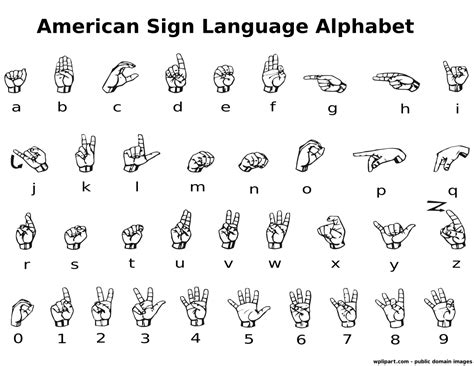 Sharing a sign language alphabet is british sign language, australian sign language (auslan) and new zealand sign language. ASL alphabet label - /sign_language/ASL_alphabet_label.png ...