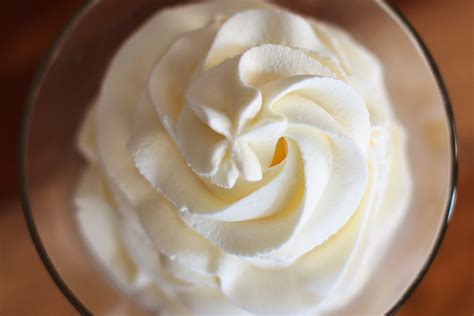 Stabilized Coconut Flavored Whipped Cream Recipe - FOOD is Four Letter Word