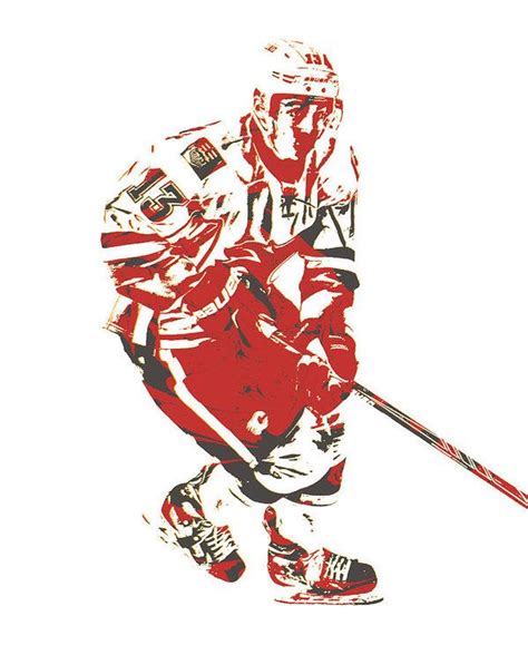 This is the previous poster: Johnny Gaudreau Calgary Flames Pixel Art 2 Art Print by ...