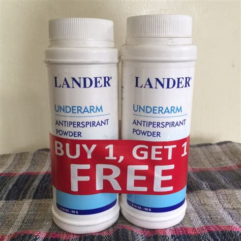 Lander Underarm Antiperspirant Powder Buy 1 Take 1 Shopee Philippines