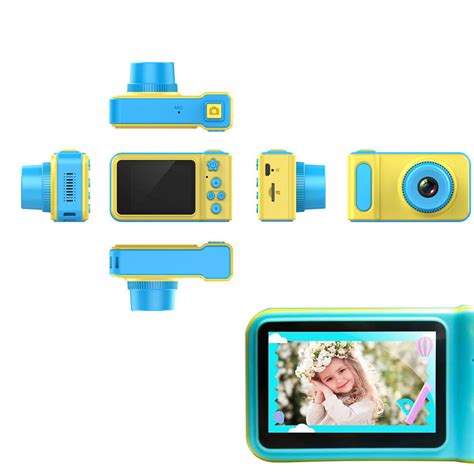 32gb Kids Children Digital Blue Camera 1080p 2 Lcd Mini Camcorder T