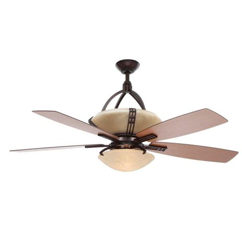 The fan is three speed and the fan switch broke. Hampton Bay Miramar Weathered Bronze Ceiling Fan Manual ...