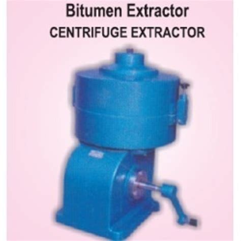 Bitumen Extractor Centrifuge Extractor At Best Price In Nashik New