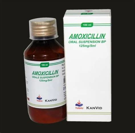 Amoxicillin Oral Suspension 250mg5ml Dry Syrups Packaging Size