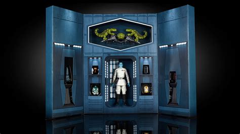 Grand Admiral Thrawn Star Wars Black Series Sdcc 2017 Us Exclusive