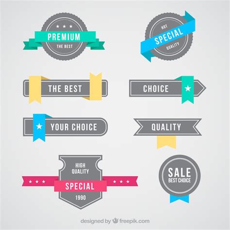 Special Offer Badges Vector Premium Download