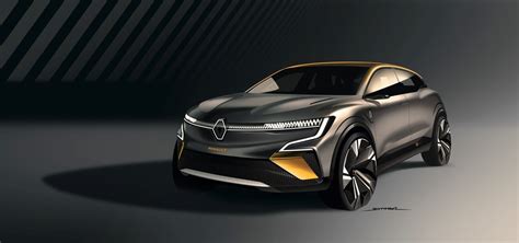 Renault Megane Evision Show Car Introduces New Cmf Ev Platform