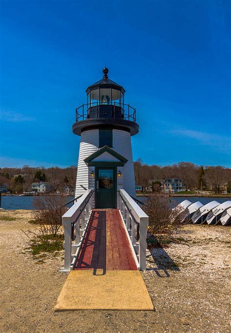 Mystic Seaport Lighthouse Entry Photograph By Brian Maclean Fine Art