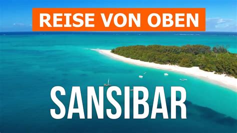 Sansibar Von Drohne Luftaufnahmen Video 4k Tansania Insel Sansibar