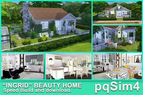 Ingrid Beauty Home By Mary Jiménez At Pqsims4 Sims 4 Updates