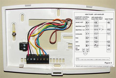 Check out this honeywell home support article for the steps you can take to wire your thermostat. Home theater Wiring Diagram Download | Wiring Diagram Sample