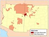 Navajo Reservation Map Images