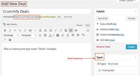 How To Create Wordpress Custom Post Type Cpt And Taxonomy Hello