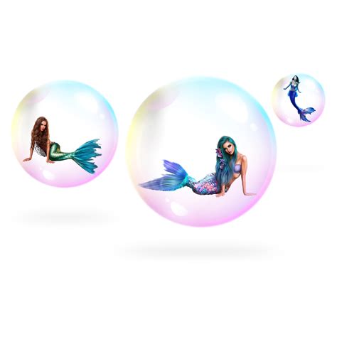 Mermaids Mermaid Bubble Bubbles Sticker By Kimmyscott96