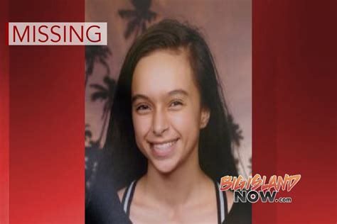 hpd searching for missing 14 year old girl big island now