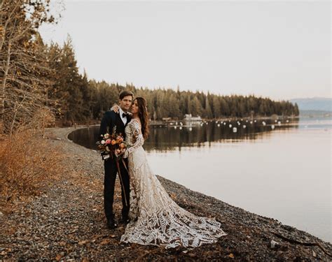 Intimate Lake Tahoe Wedding At Sunnyside Lodge Junebug Weddings