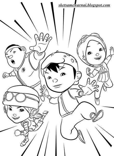 Check spelling or type a new query. BoBoiBoy Coloring Lesson | Kids Coloring Page - Coloring ...
