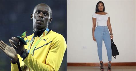 It Looks Like Usain Bolts Girlfriend Is Dragging Him For Cheating On Twitter