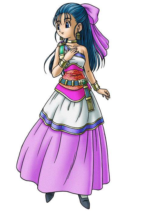 Nera Briscoletti Characters And Art Dragon Quest V Hand Of The Heavenly Bride Dragon Quest