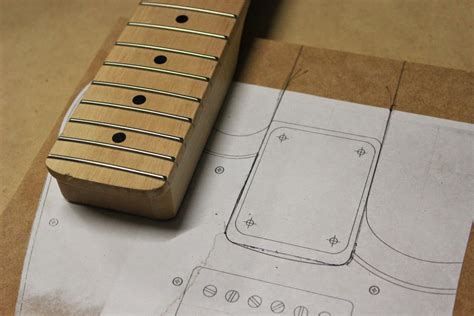 Guitar Kit Builder Scratch Pine Body Mdf Templates