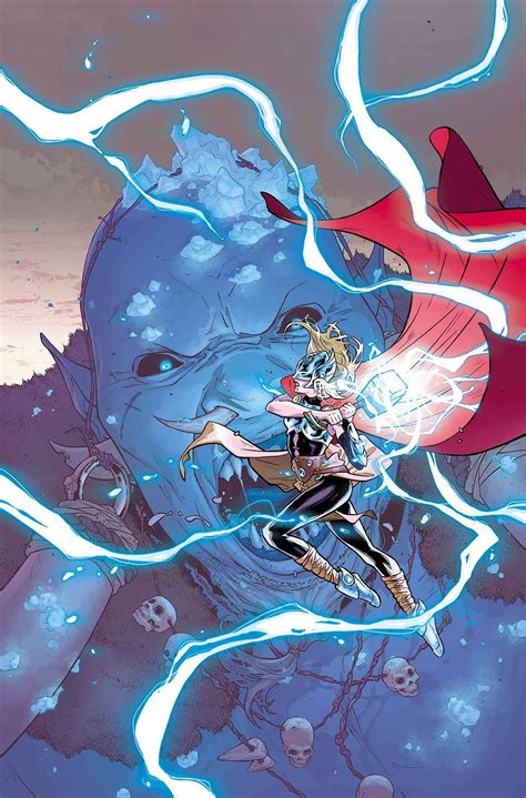 The New Female Thor Vs A Frost Giant By Russell Dauterman Thor Comic