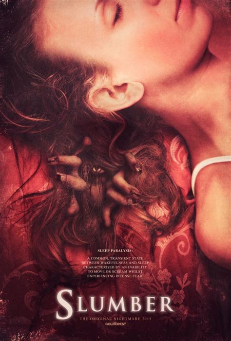 New Poster Design For Maggie Q Horror Film Slumber