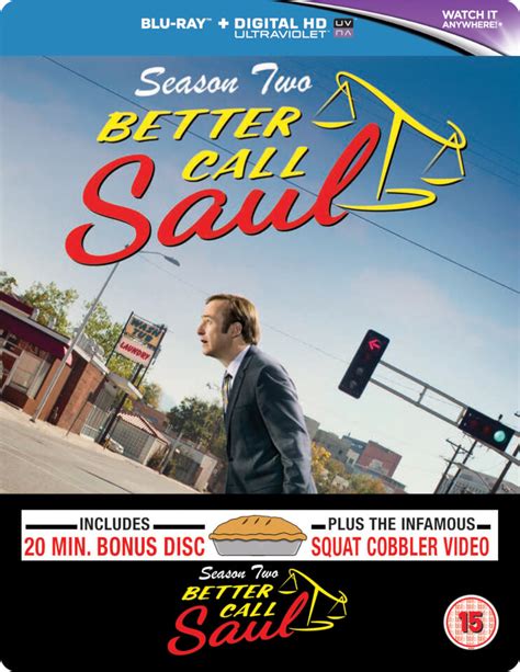 Better Call Saul Season 2 Limited Edition Steelbook Blu Ray