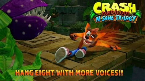 Crash Bandicoot Nsane Trilogy Remastered Hang Eight Gameplay With