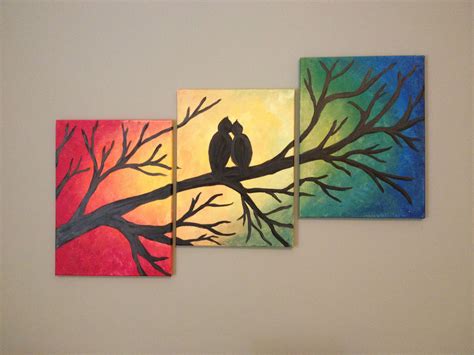 Pin By Michelle Davis On My Paintings Canvas Painting Diy Multiple