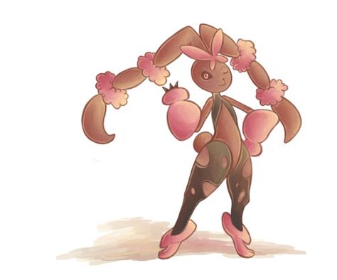 Shiny Mega Lopunny Pokémon Pokemon Concept art characters Pokemon
