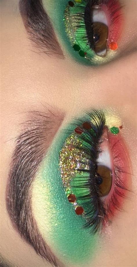 50 Festive Christmas Makeup Ideas For Beauty Lovers Trendy Pins