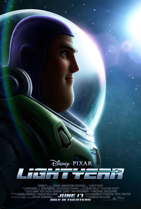 Lightyear Poster Has Buzz Looking Out Into Infinity And Beyond