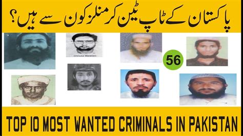 Top Ten Criminals Of Pakistan 2024 Most Wanted Crimin - vrogue.co