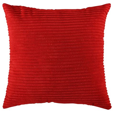 How To Mix Red Decorative Pillows