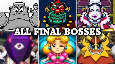 Evolution Of Final Boss Fights In Wario Games Youtube