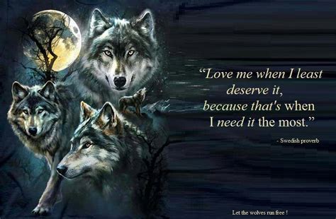 Love Me Then Wolf Quotes Wolf My Love