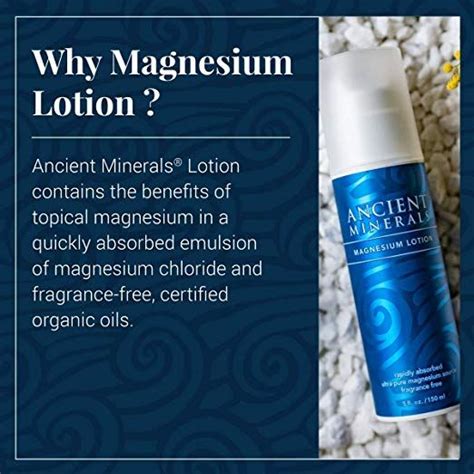 Ancient Minerals Magnesium Lotion Of Pure Genuine Zechstein Magnesium Chloride