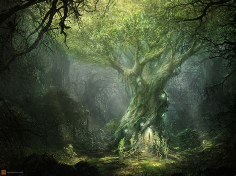 Fantasy Forest Art