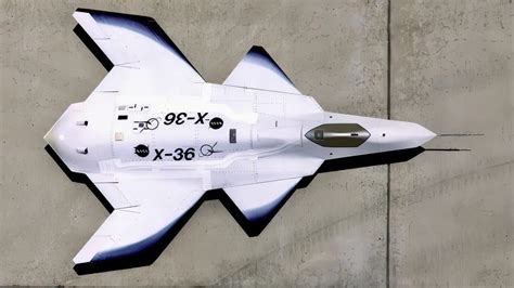 When Nasa Created A Tailless Fighter X 36 Jets N Props