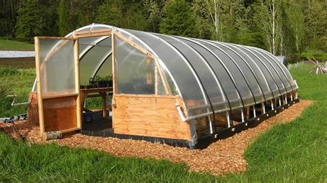 Today i want to show you how to easily build a hinged hoophouse for a raised bed garden so you can be eating fresh veggies all year long.thanks for the kind. DIY Hoop Greenhouse | The Owner-Builder Network