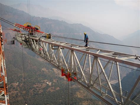 The Highest Rail Bridge In The World The Chenab Bridge