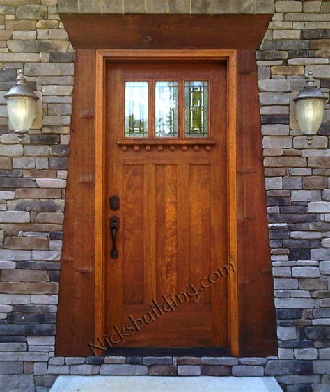 Arts And Crafts Doors Craftsman Style Doors Mission