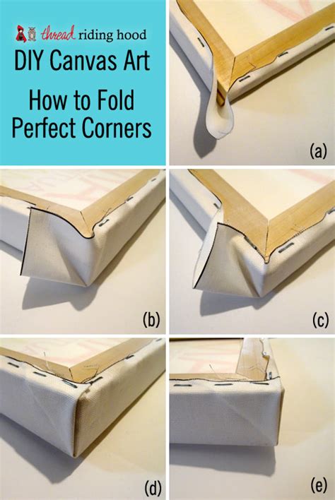 Diy Canvas Art Or How To Stretch A Canvas With Perfect Corners In 6