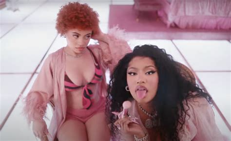 Nicki Minaj Plays With Ice Spice In Video For Princess Diana Remix Video Unmuted News