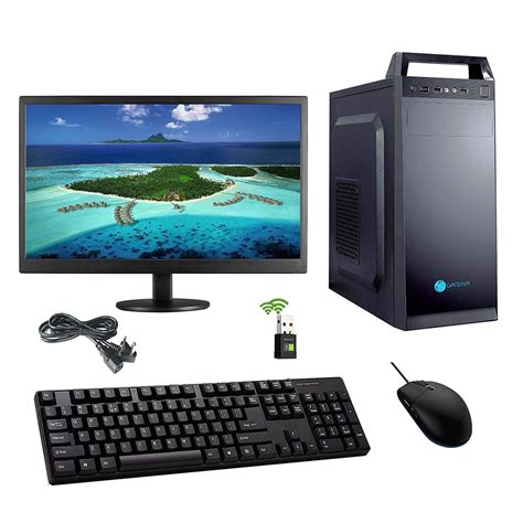 I3 Assembled Desktop Computer Screen Size 17 Windows 10 Home At Rs