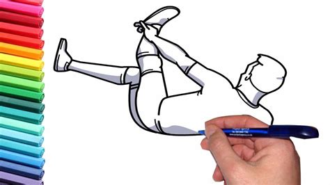 How To Draw Football Players Step By Step Soccer Players 01 Youtube